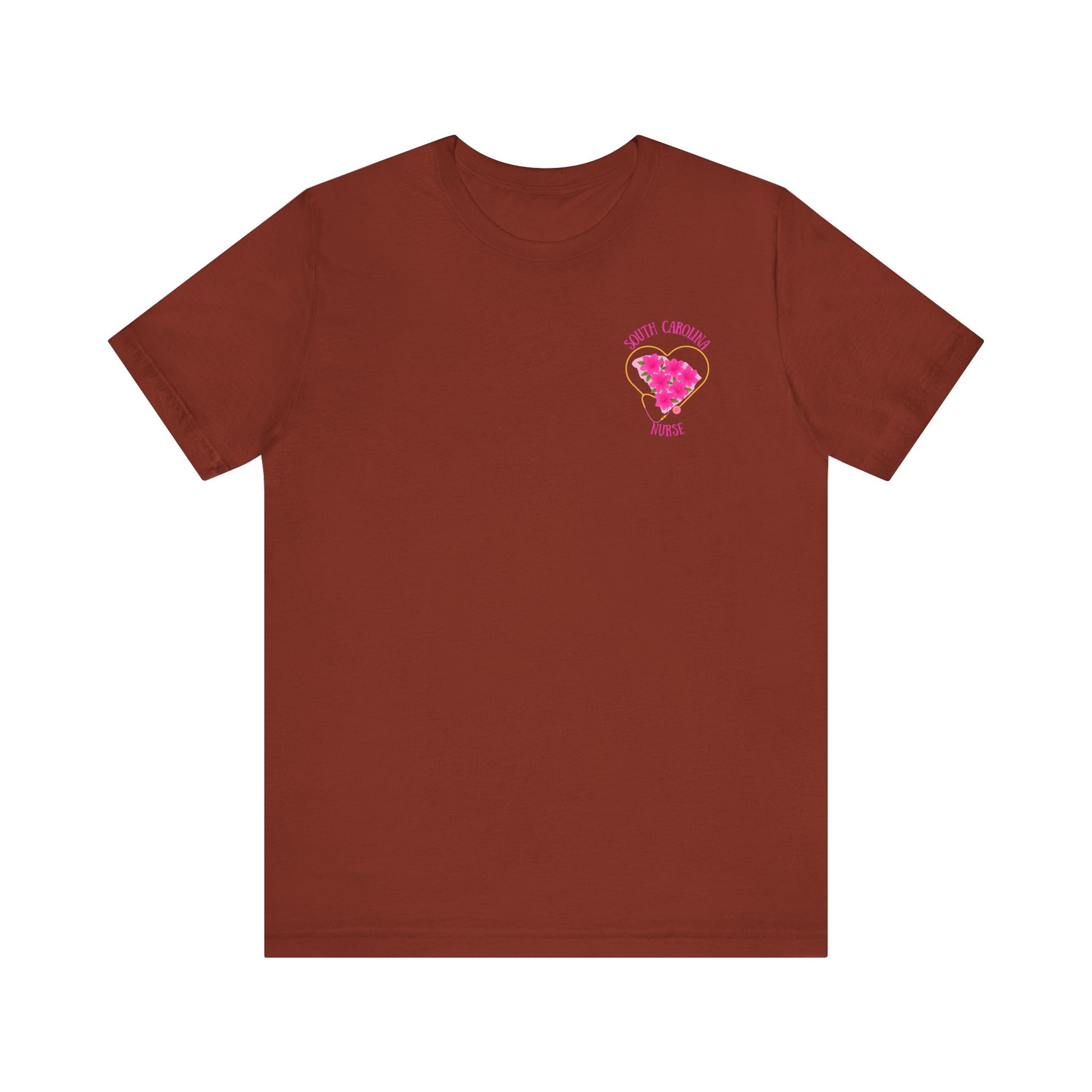 BELLA CANVAS Pink Azalea SC Nurse-Unisex Jersey Tee