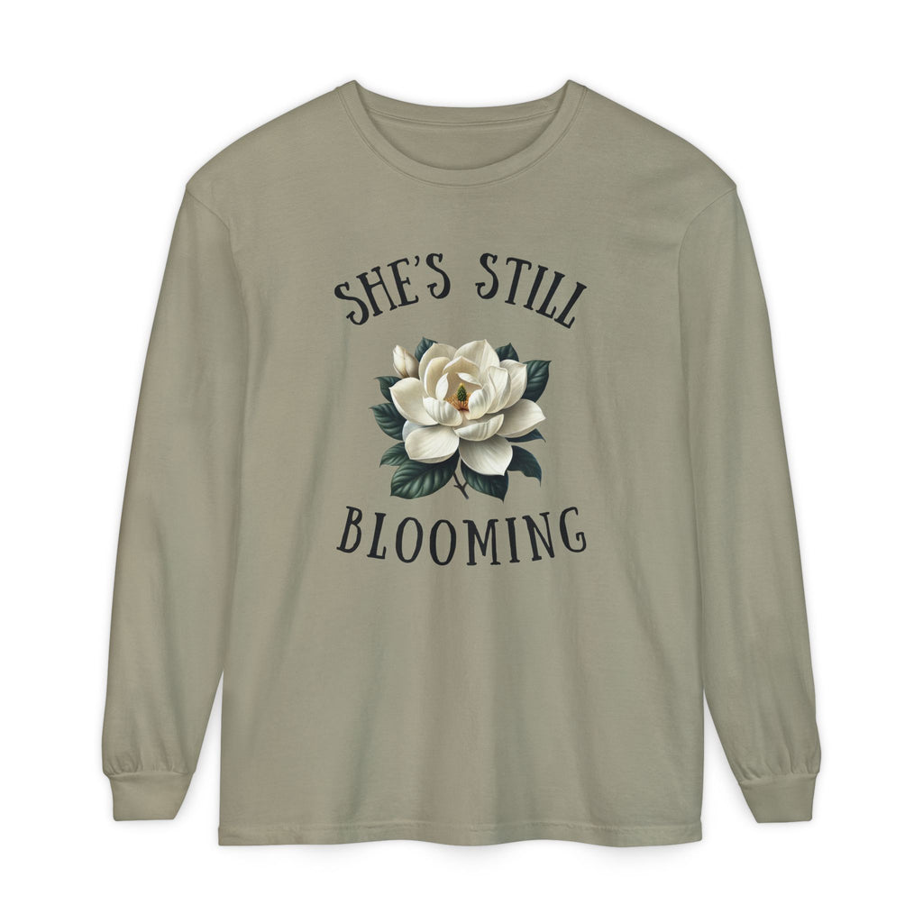 Adult Magnolia Still Blooming-Unisex Long Sleeve T-Shirt