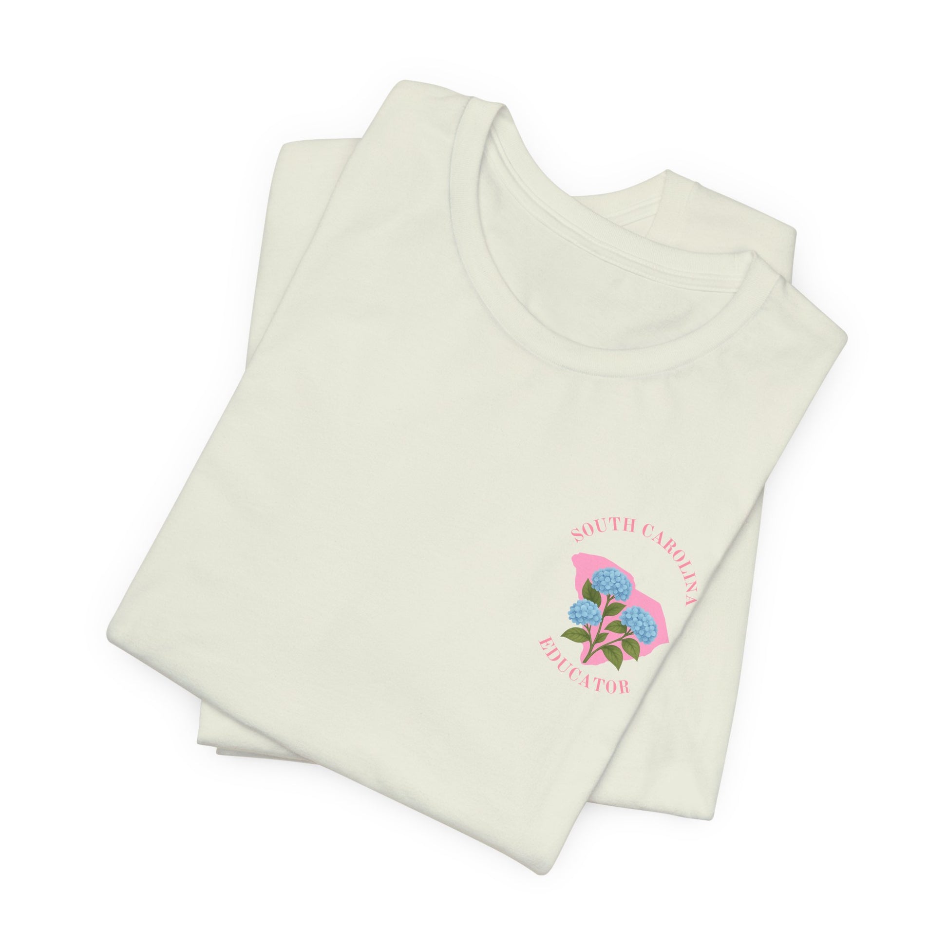 BELLA CANVAS-BLUE HYDRANGEA SC Educator-Unisex Jersey Tee
