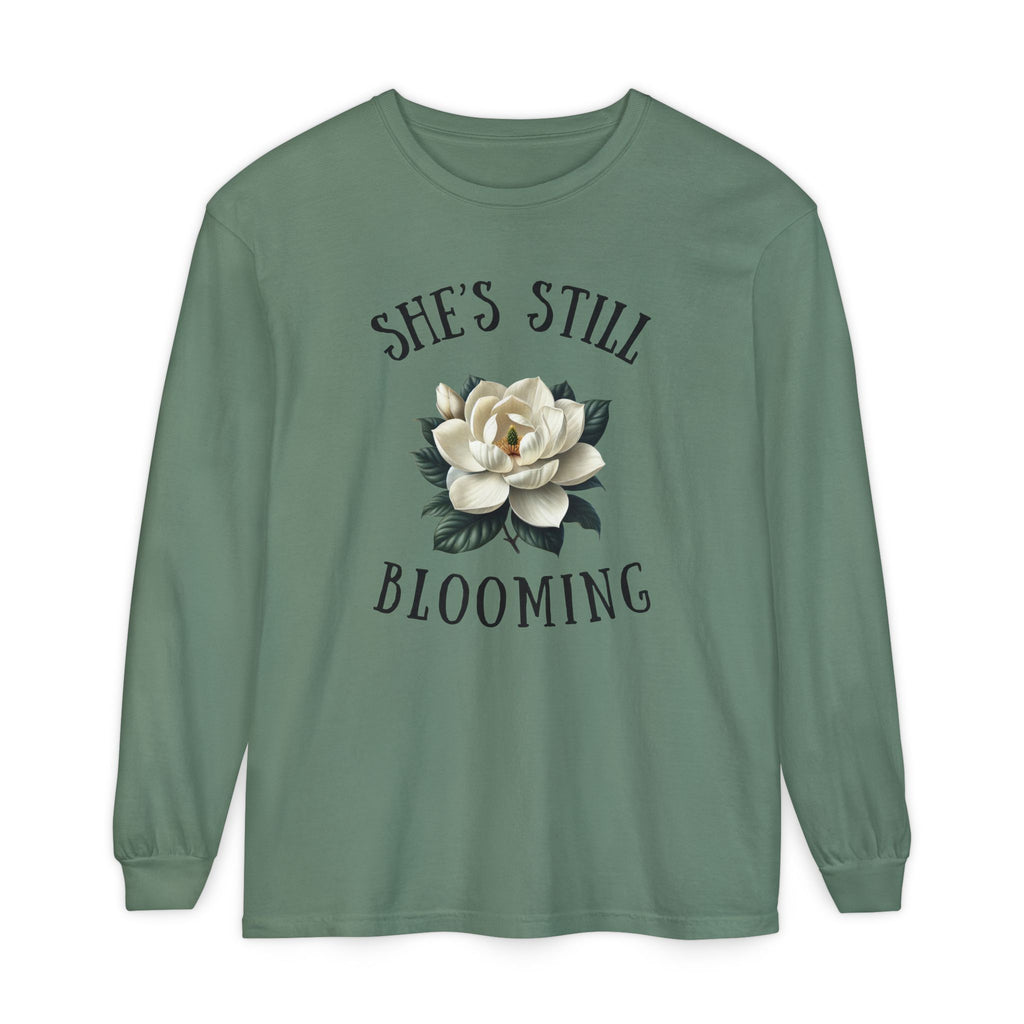 Adult Magnolia Still Blooming-Unisex Long Sleeve T-Shirt