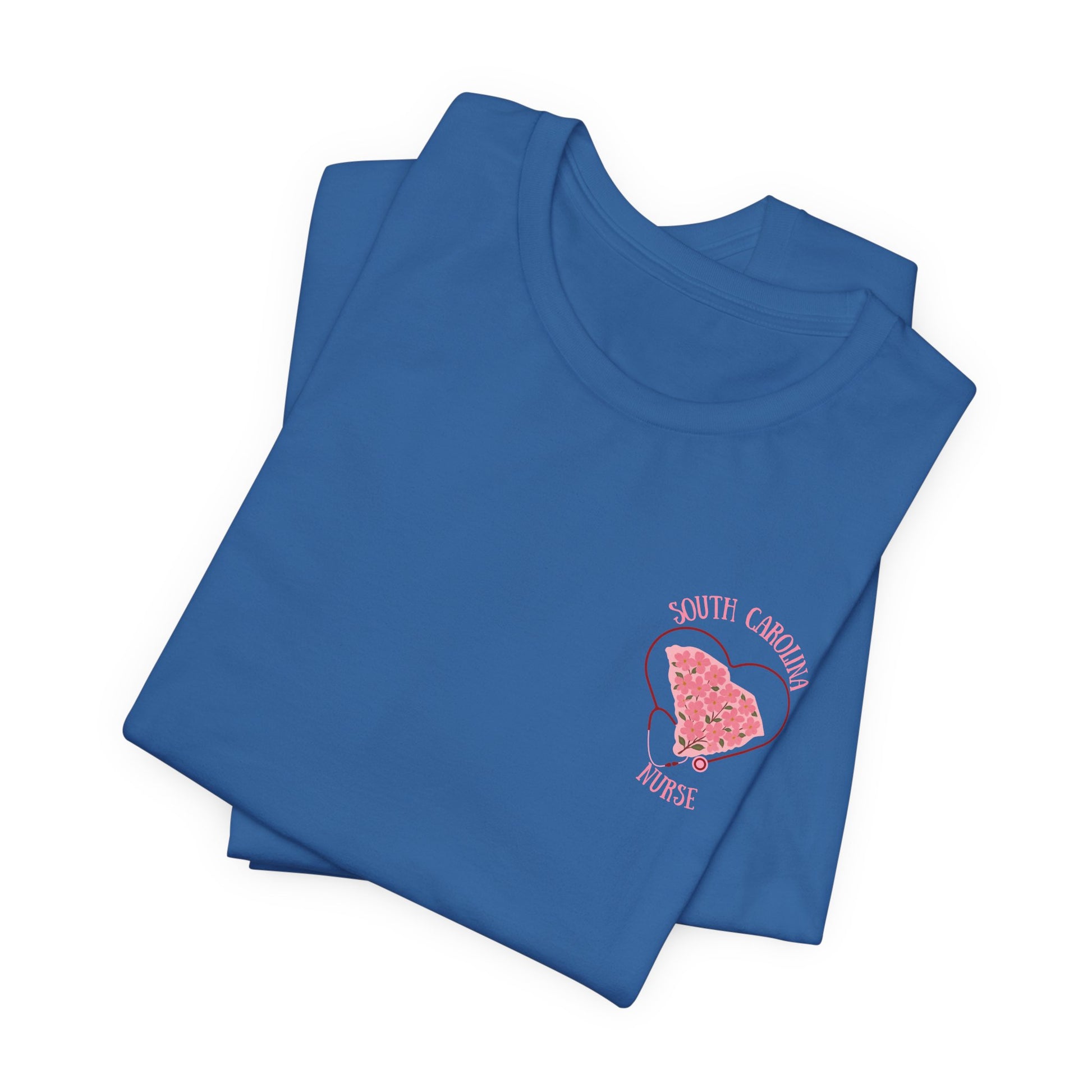 BELLA CANVAS-Pink Dogwood SC Nurse-Unisex Jersey Tee