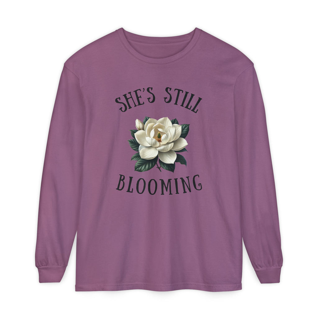 Adult Magnolia Still Blooming-Unisex Long Sleeve T-Shirt