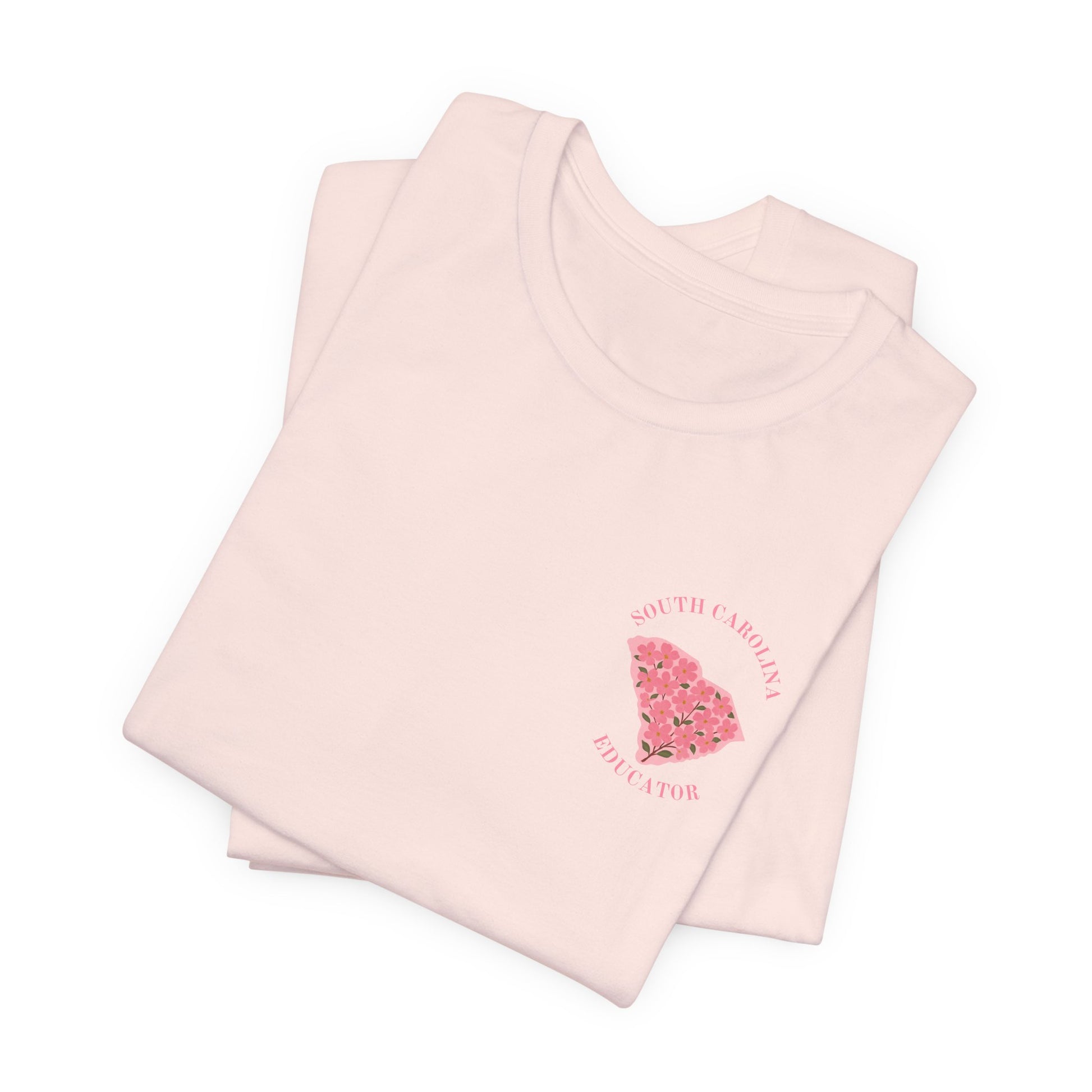 BELLA CANVAS-PINK DOGWOOD SC Educator-Unisex Jersey Tee