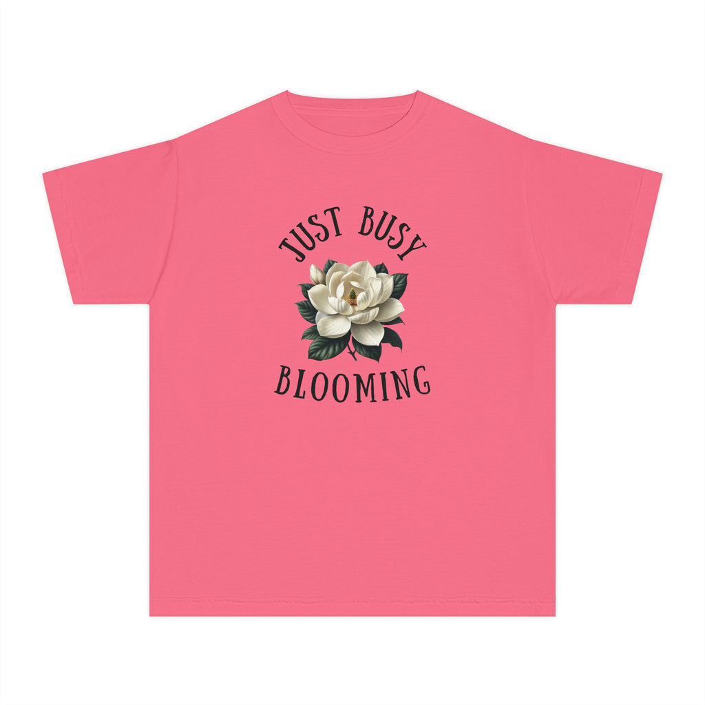 Youth Magnolia Busy Blooming Tee