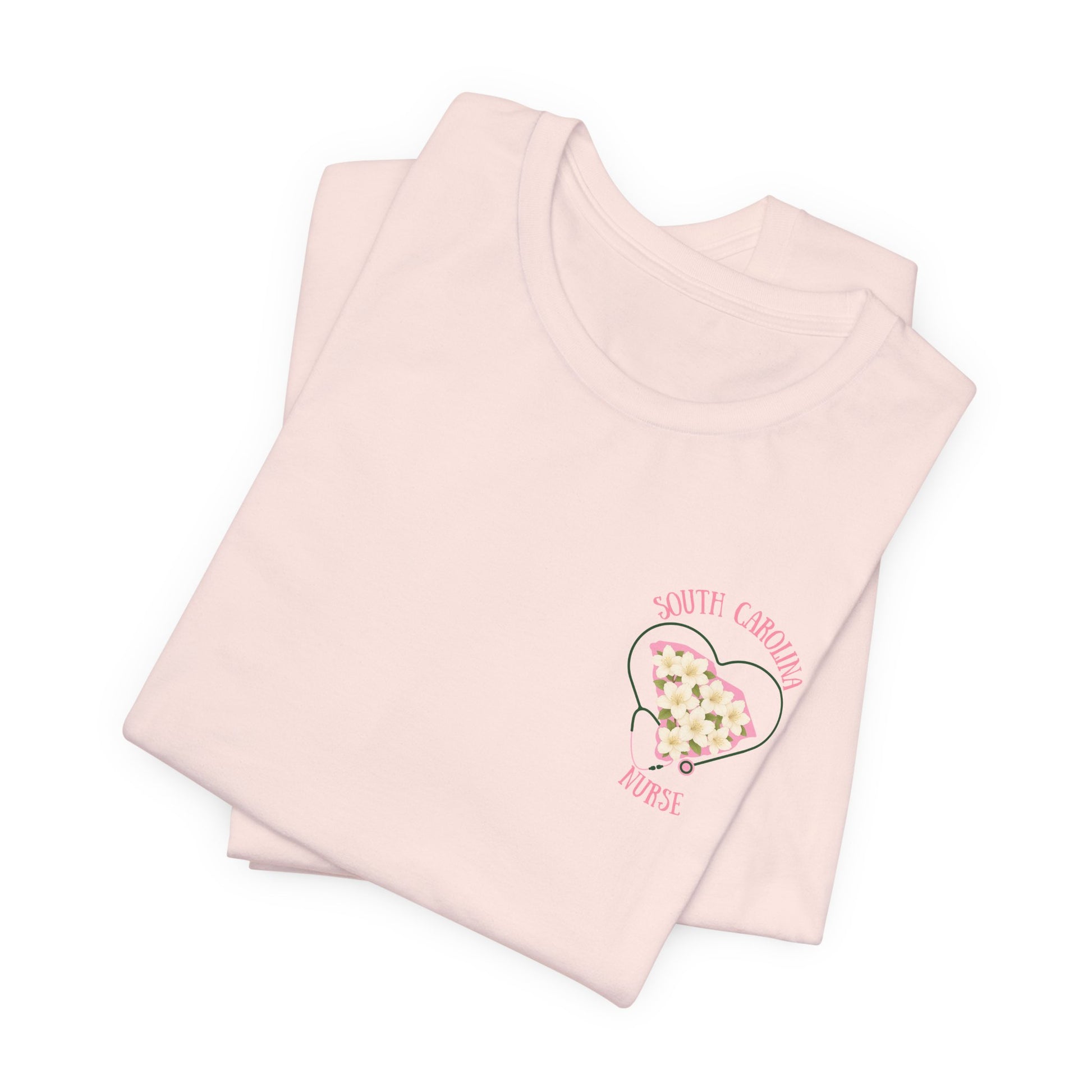 BELLA CANVAS White Azalea SC Nurse-Unisex Jersey Tee