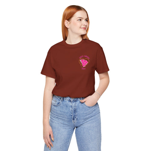 BELLA CANVAS Pink Azalea SC Nurse-Unisex Jersey Tee