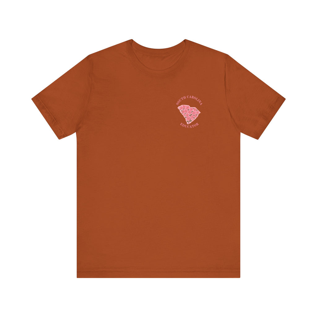 BELLA CANVAS-PINK DOGWOOD SC Educator-Unisex Jersey Tee