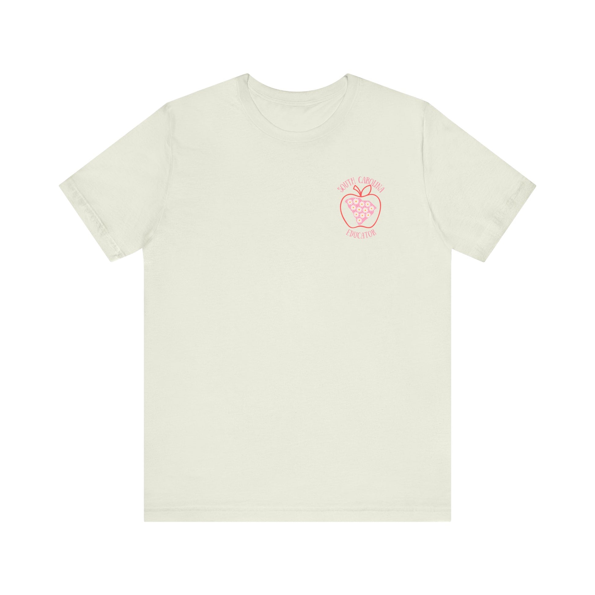 BELLA CANVAS-Daisy RED APPLE SC Educator-Unisex Jersey Tee