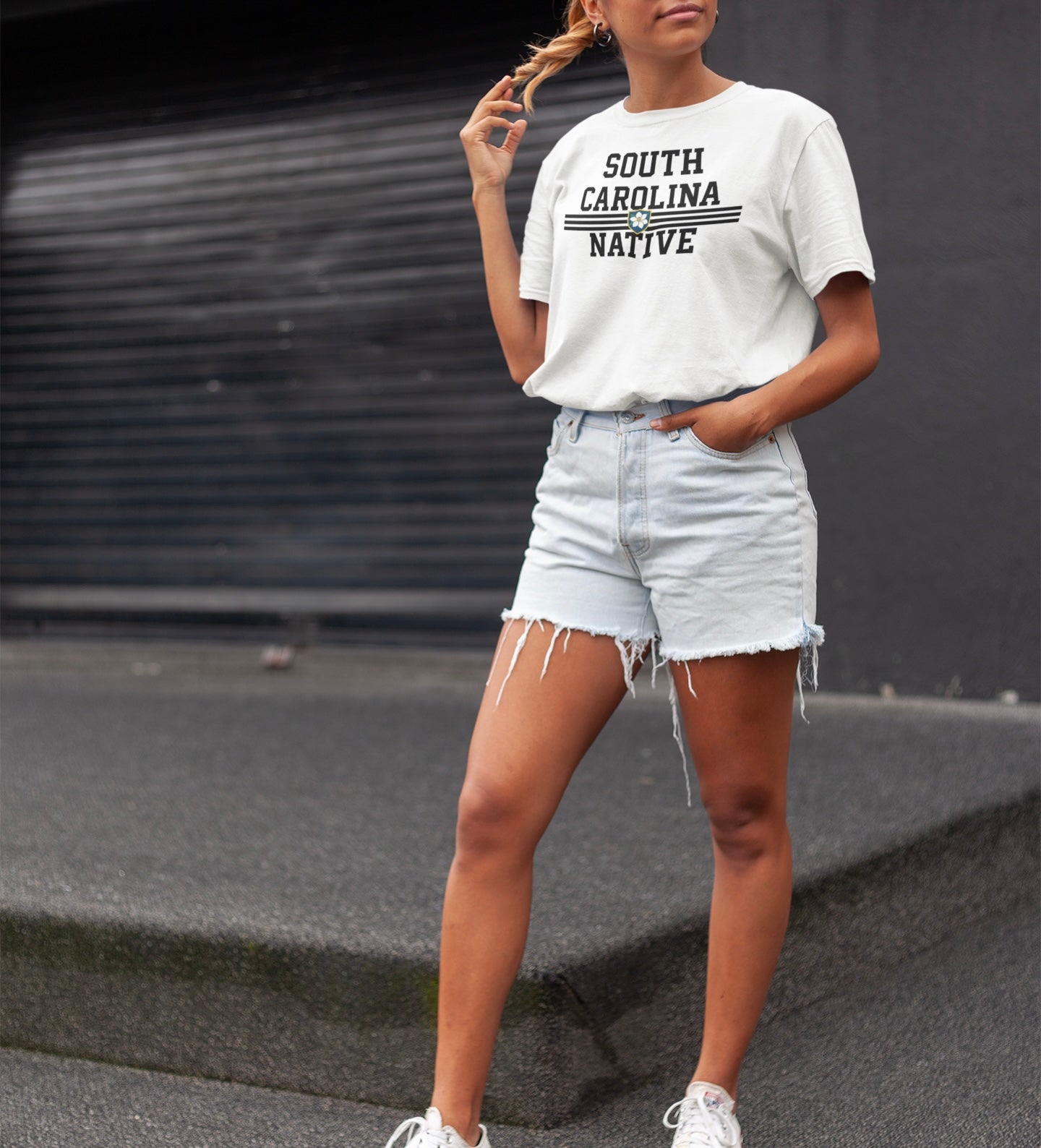 SC Native w/stripes T-shirt