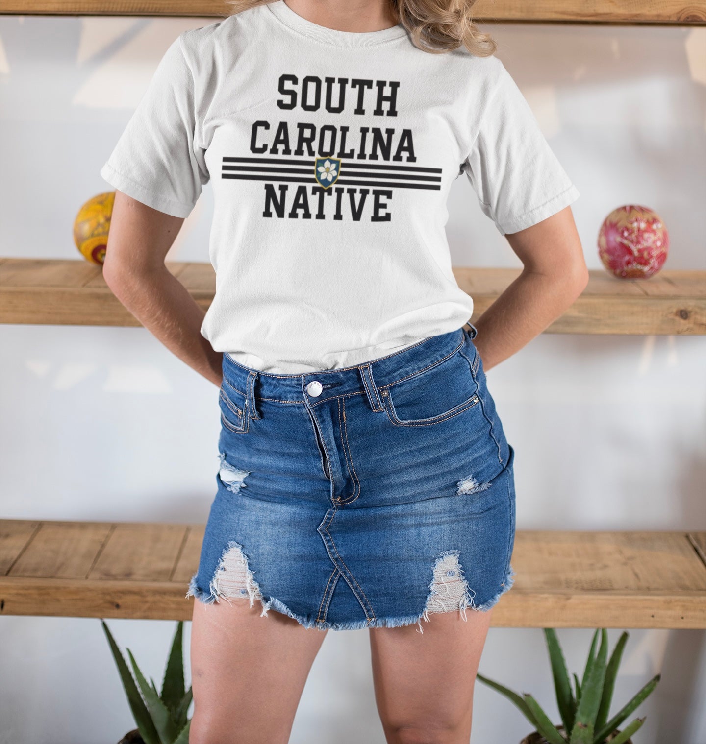 SC Native w/stripes T-shirt