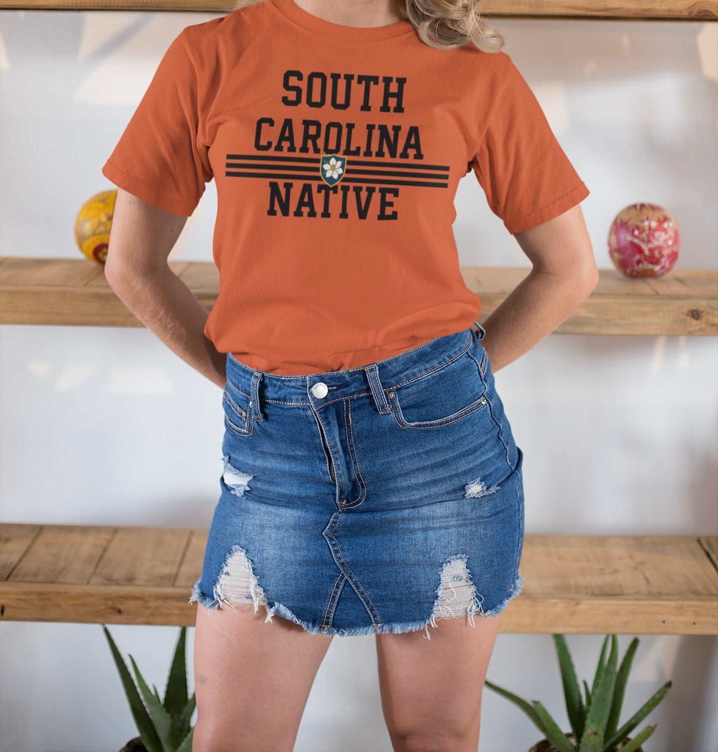 SC Native w/stripes T-shirt