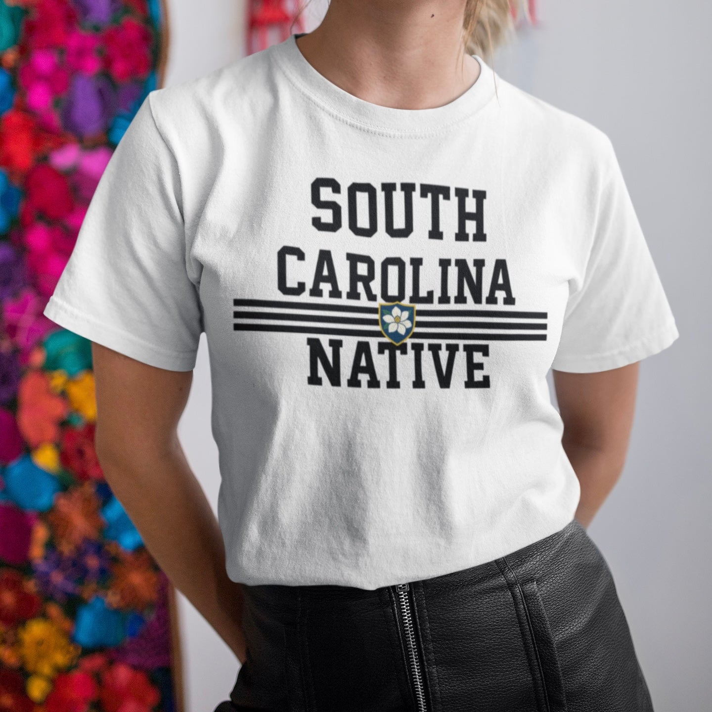 SC Native w/stripes T-shirt