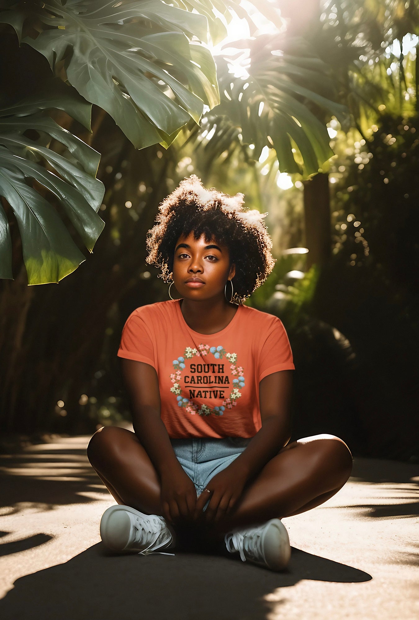 SC Native Floral T-shirt