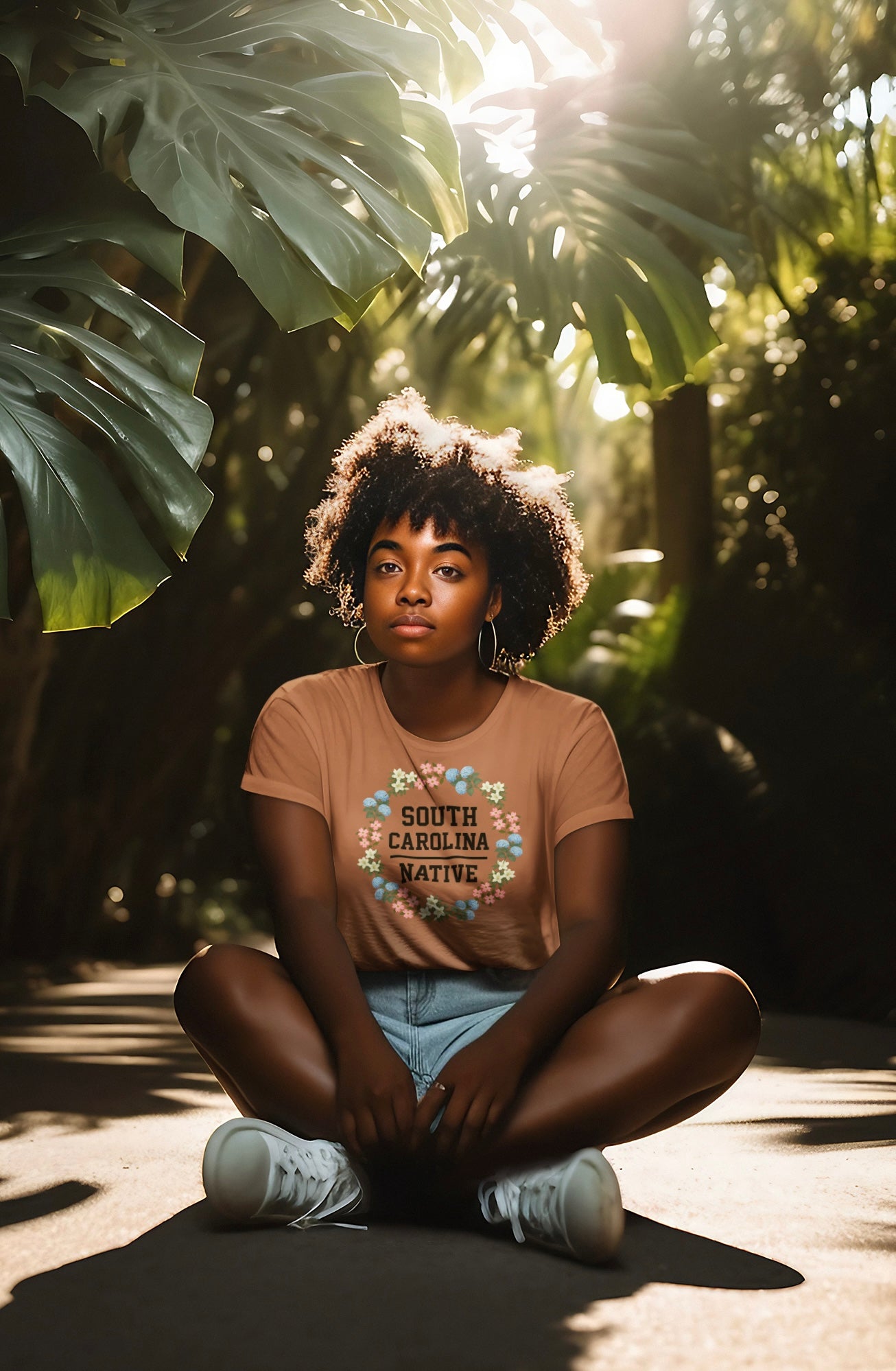 SC Native Floral T-shirt