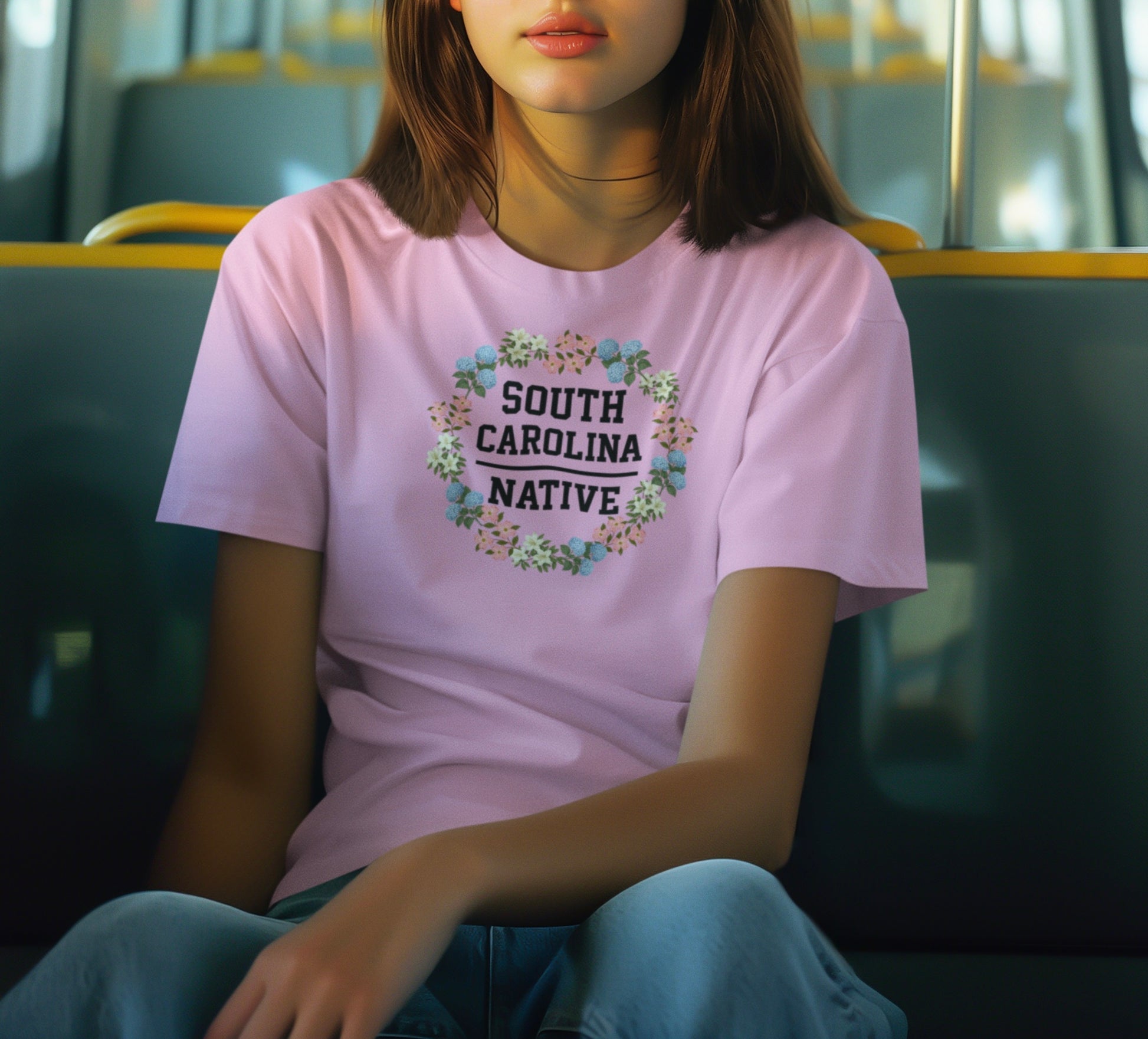 SC Native Floral T-shirt