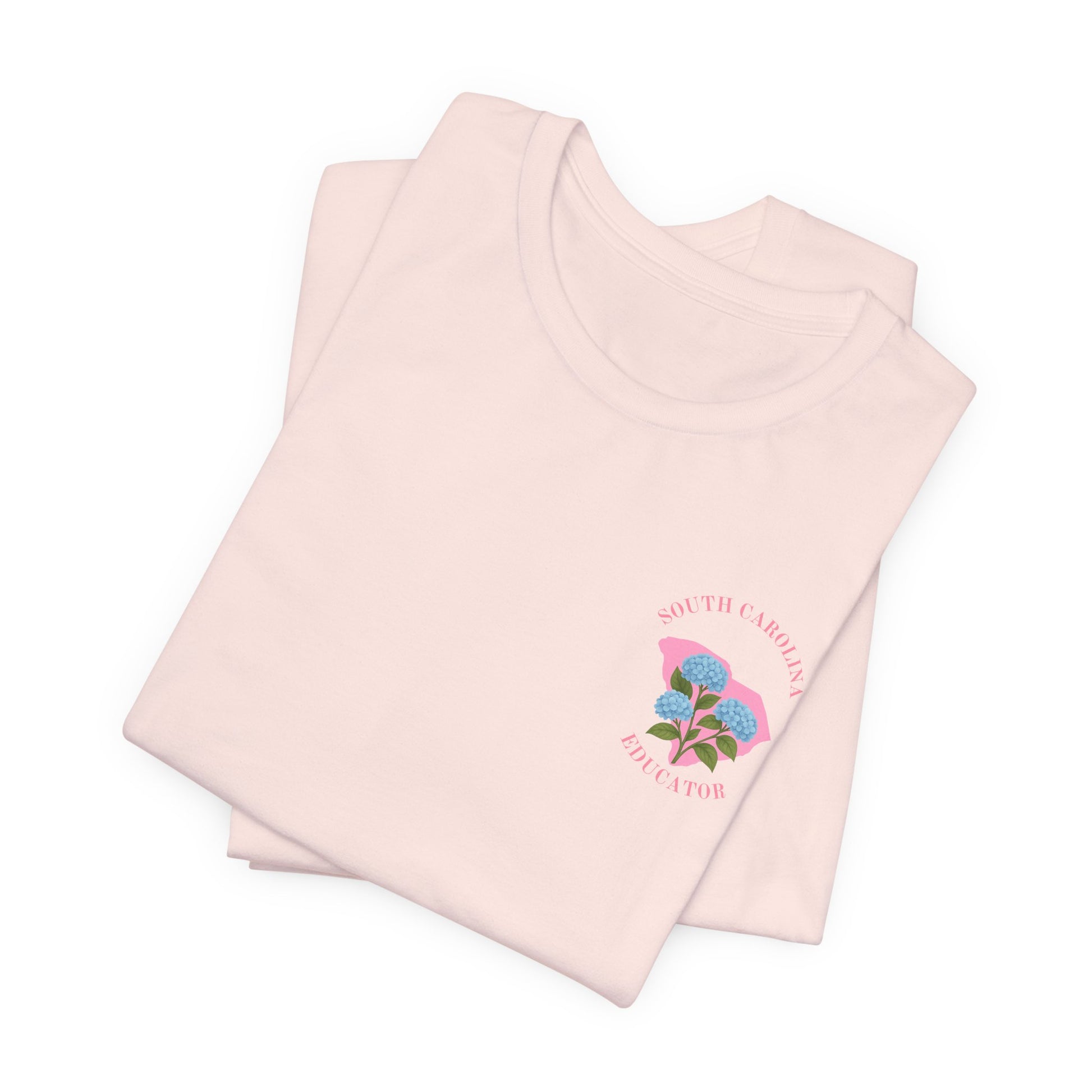 BELLA CANVAS-BLUE HYDRANGEA SC Educator-Unisex Jersey Tee