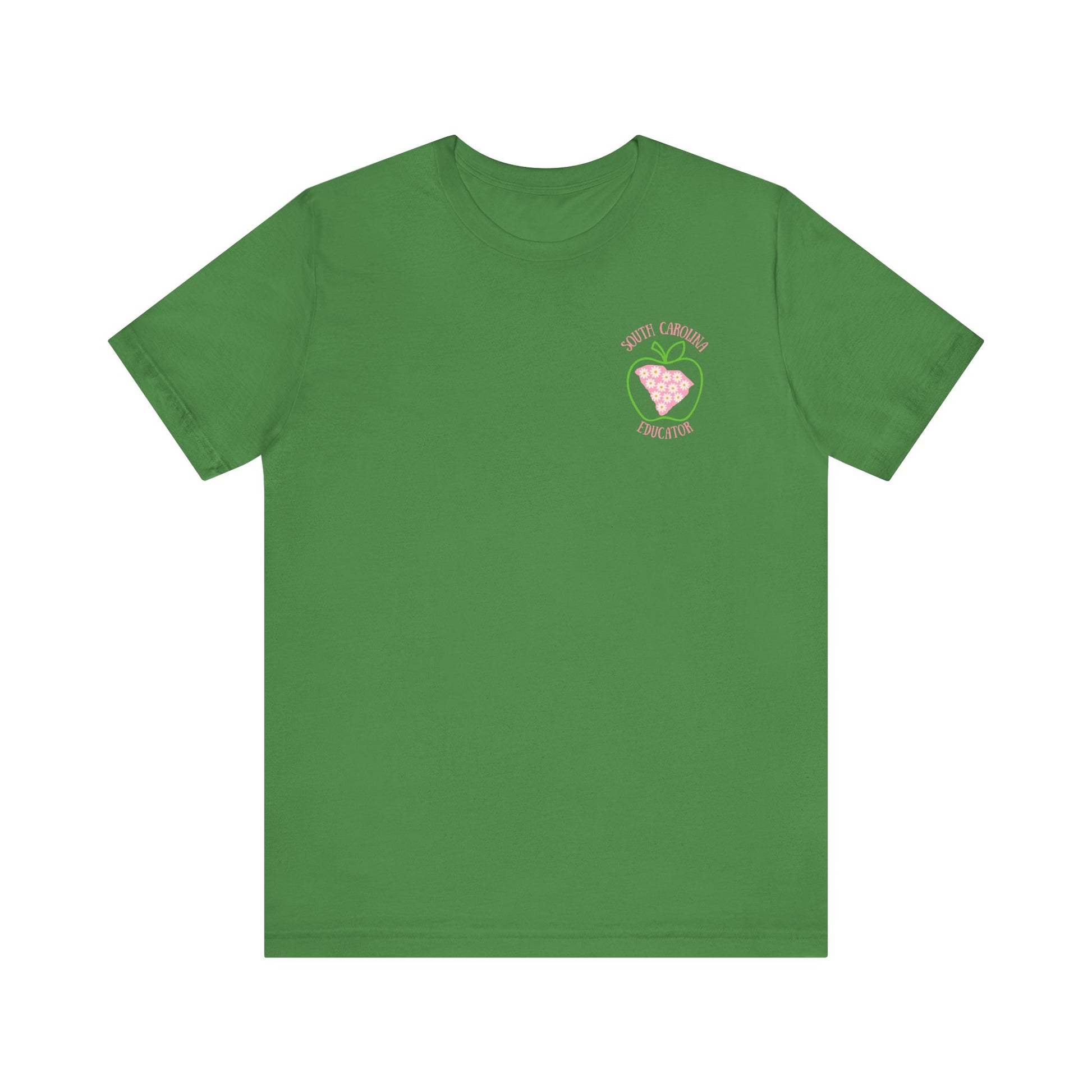 BELLA CANVAS-Daisy GREEN APPLE SC Educator-Unisex Jersey Tee