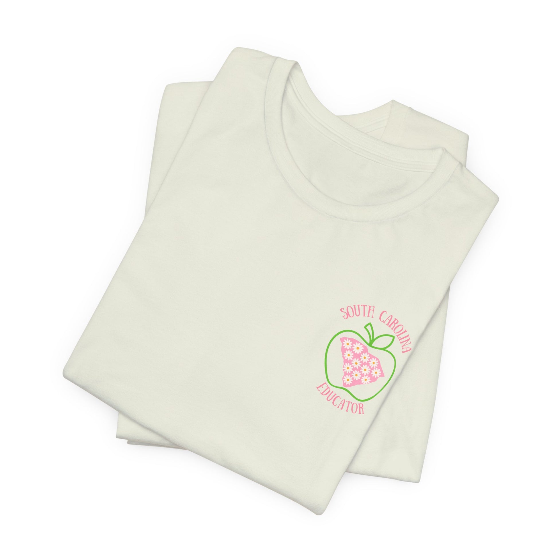 BELLA CANVAS-Daisy GREEN APPLE SC Educator-Unisex Jersey Tee