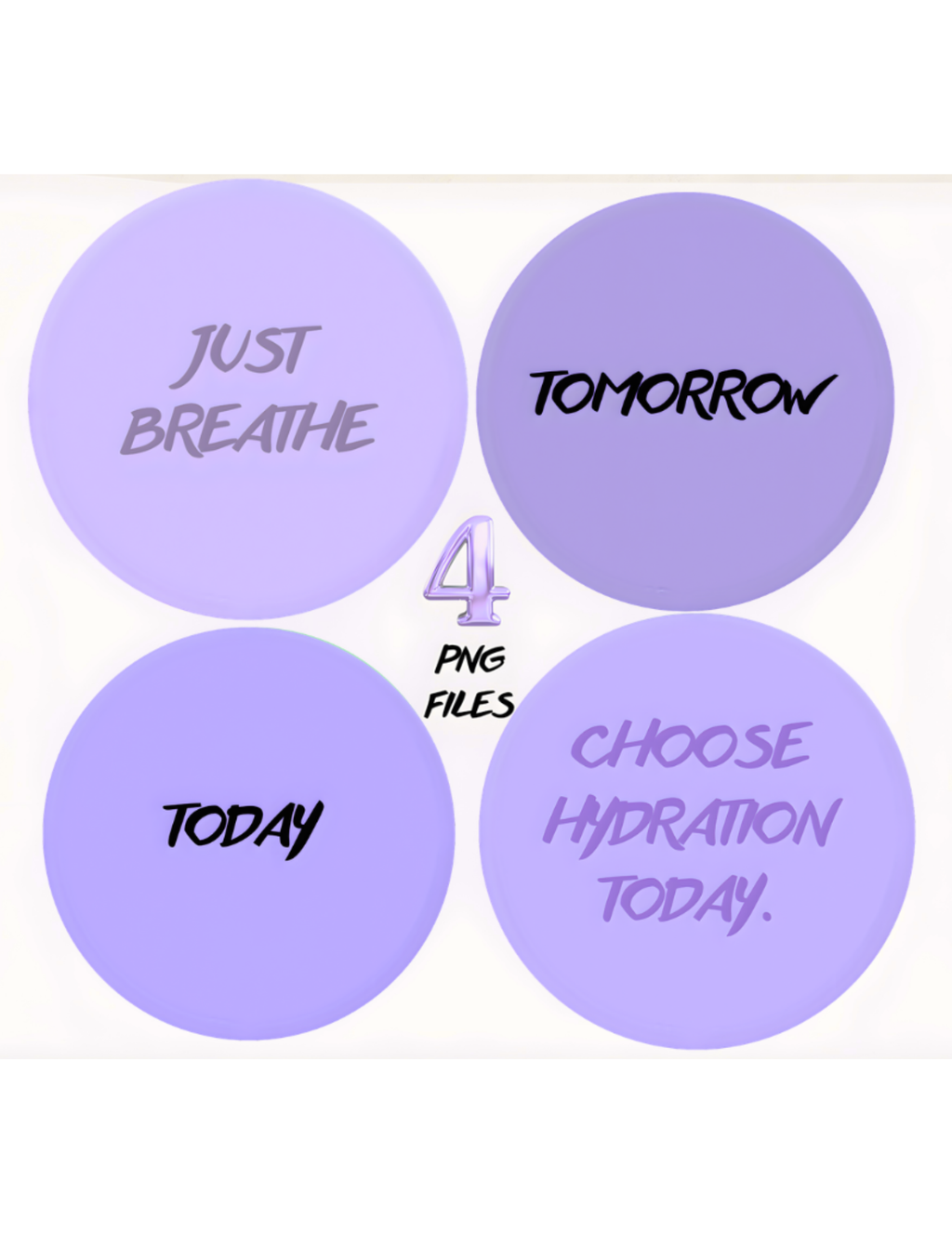 Fuzzy Checkmark Stickers