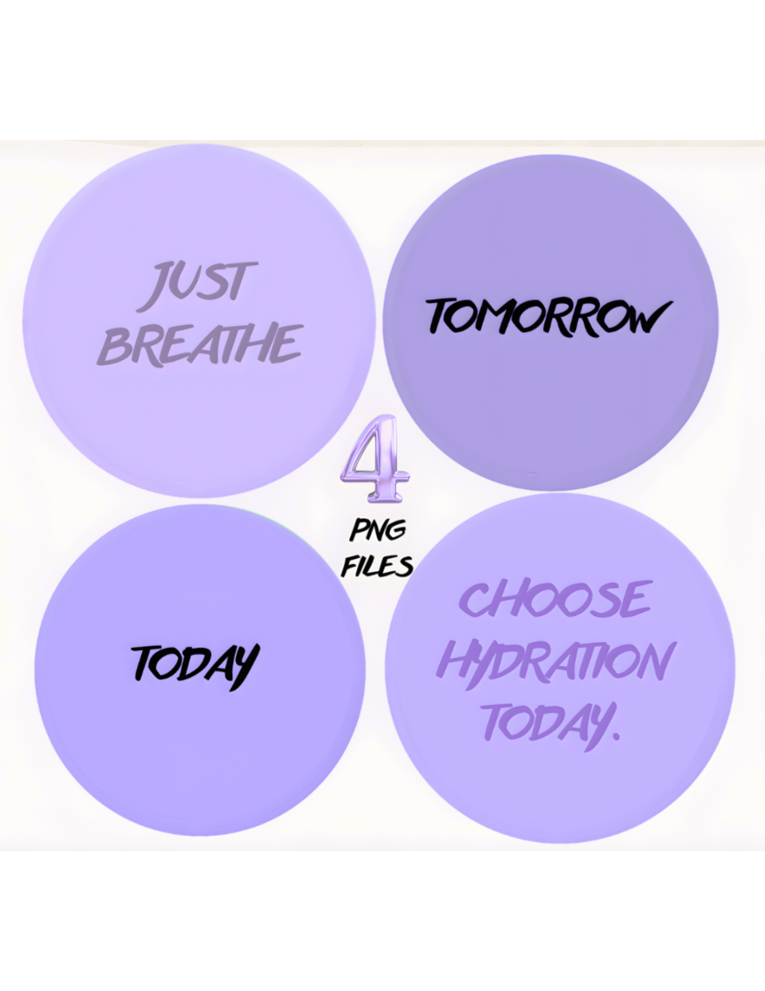 Fuzzy Checkmark Stickers