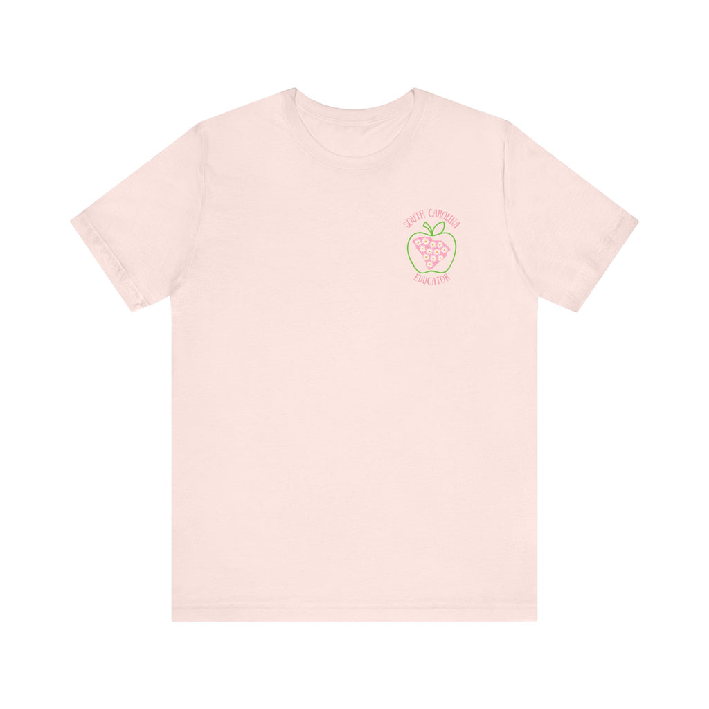 BELLA CANVAS-Daisy GREEN APPLE SC Educator-Unisex Jersey Tee