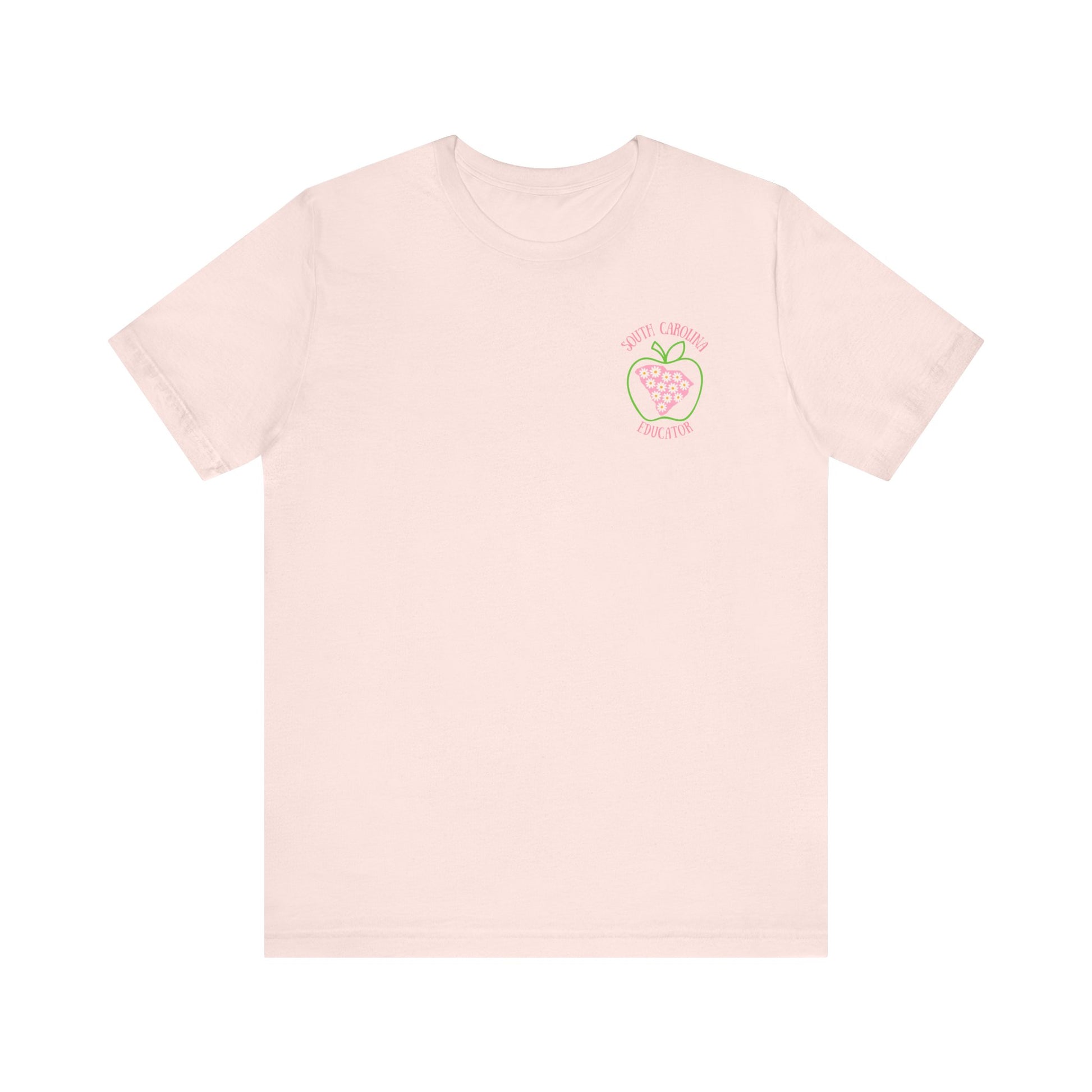BELLA CANVAS-Daisy GREEN APPLE SC Educator-Unisex Jersey Tee