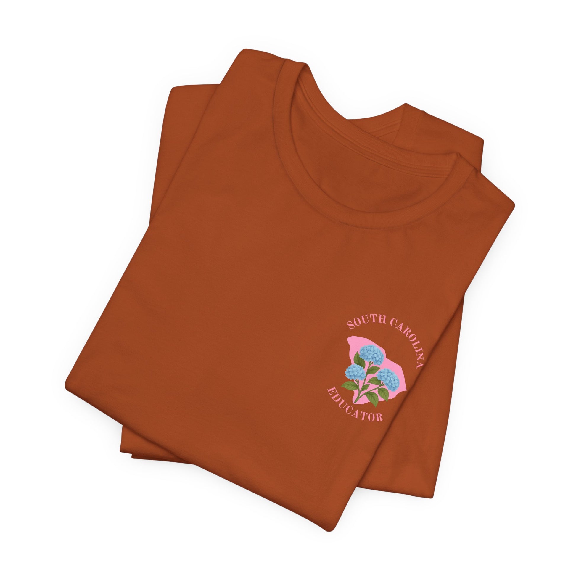 BELLA CANVAS-BLUE HYDRANGEA SC Educator-Unisex Jersey Tee