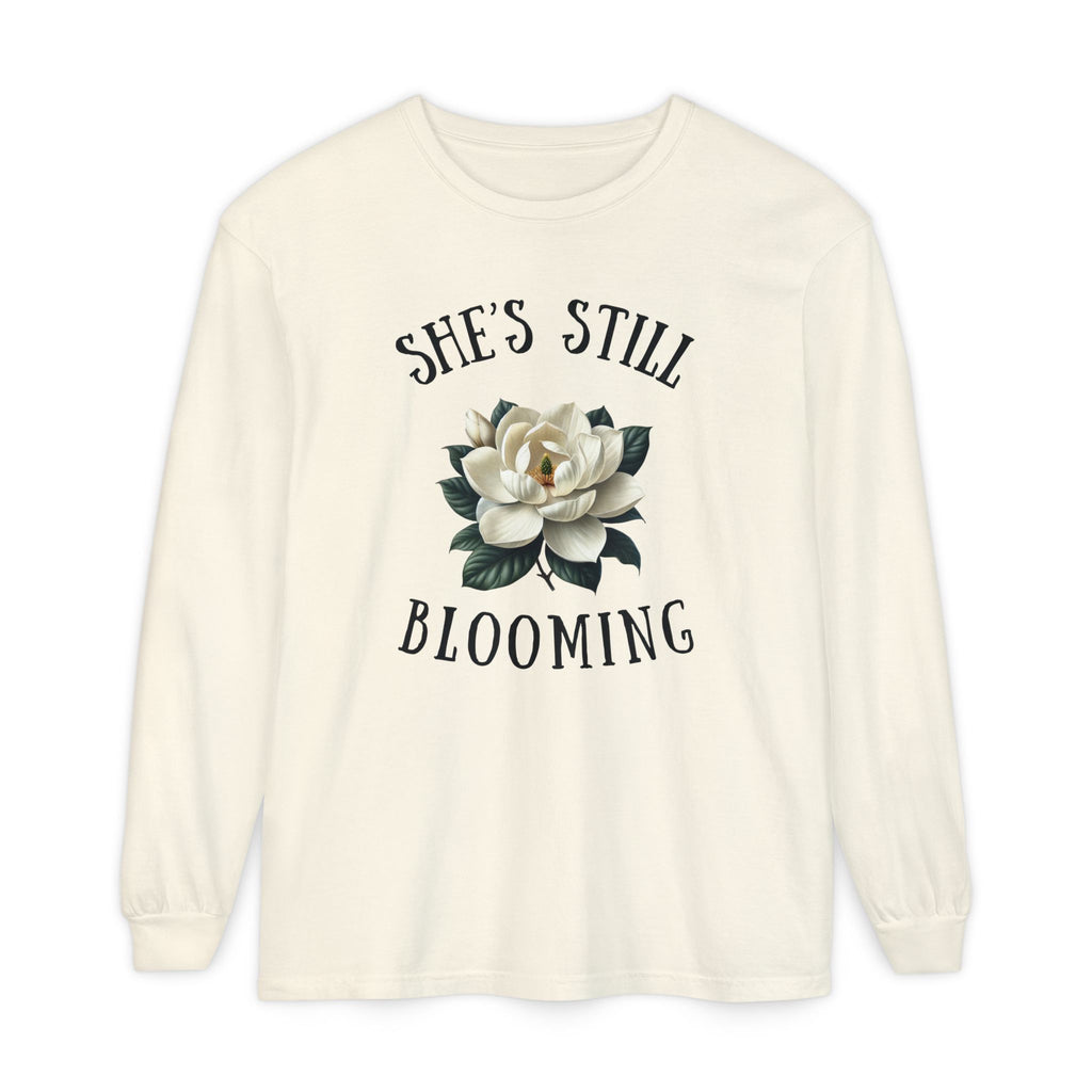 Adult Magnolia Still Blooming-Unisex Long Sleeve T-Shirt