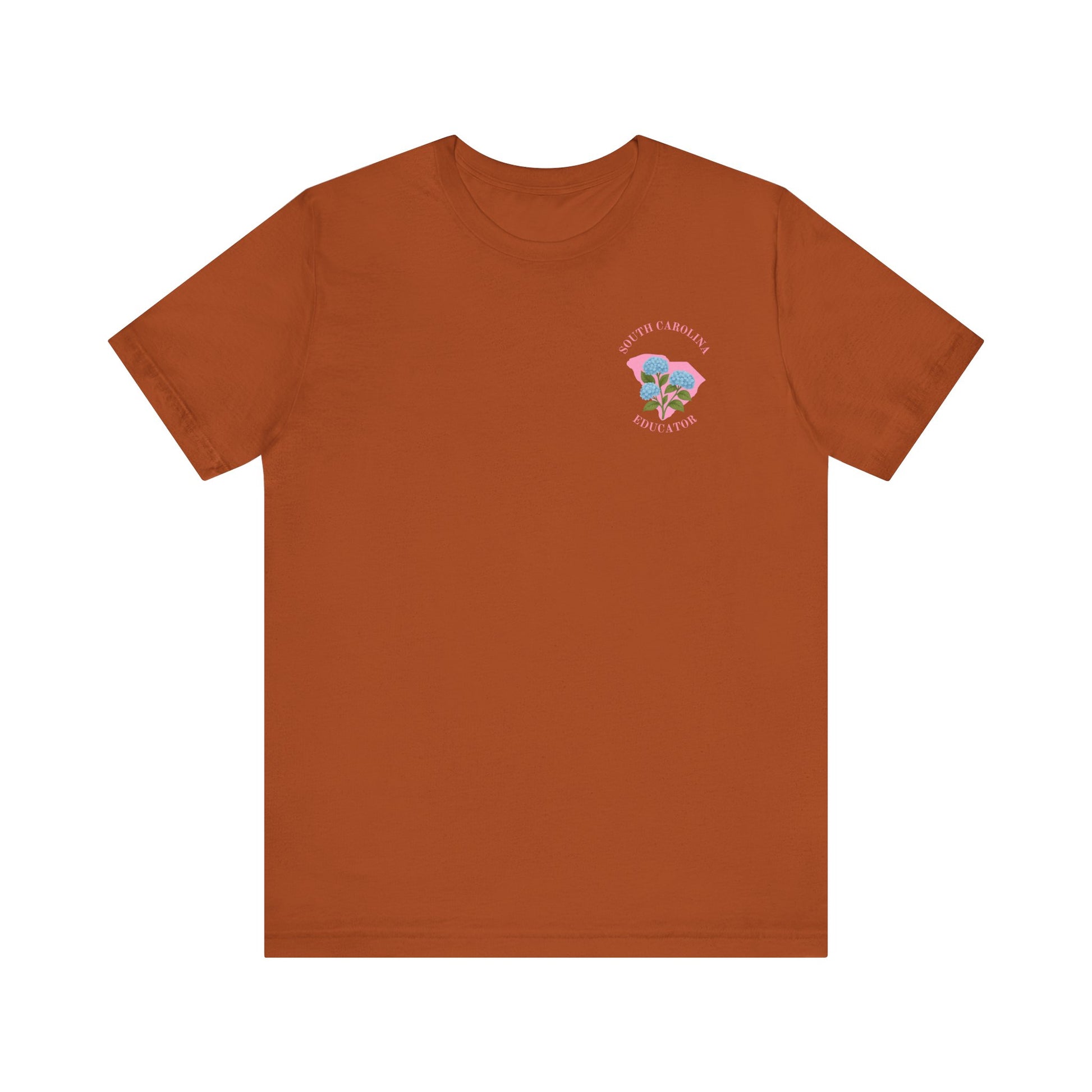 BELLA CANVAS-BLUE HYDRANGEA SC Educator-Unisex Jersey Tee