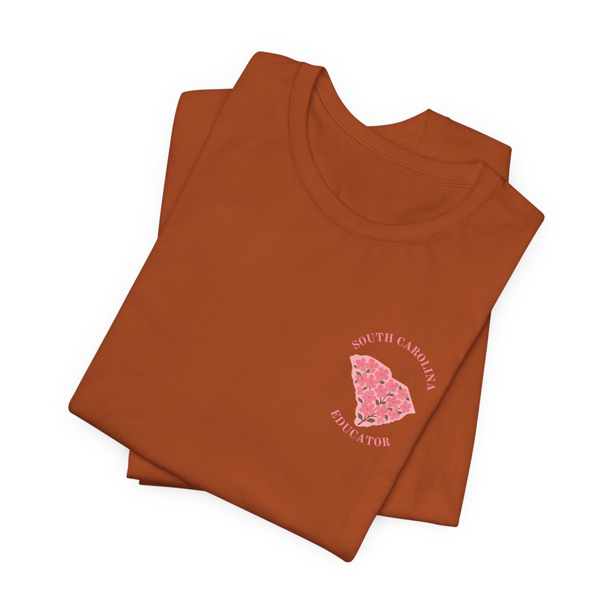 BELLA CANVAS-PINK DOGWOOD SC Educator-Unisex Jersey Tee