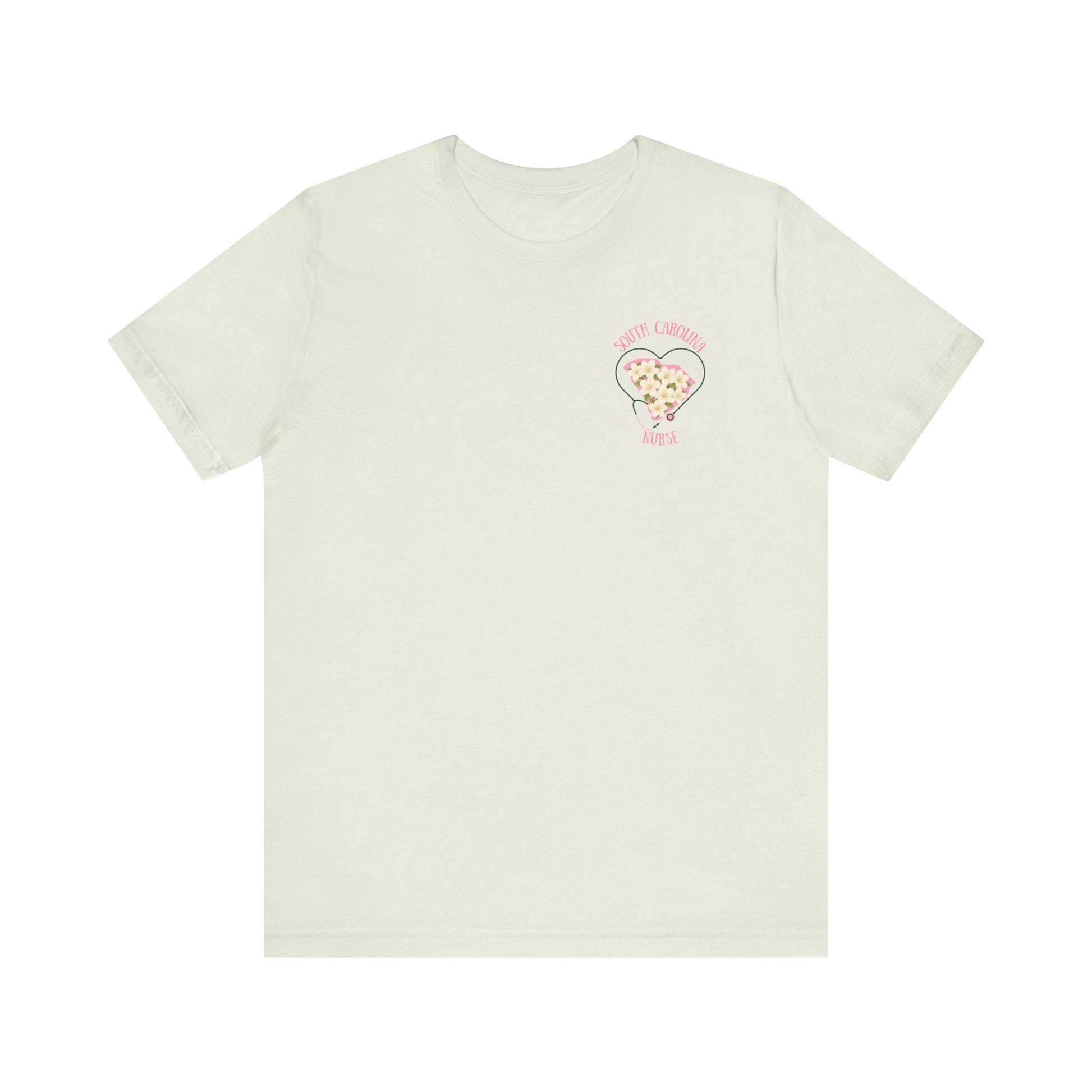 BELLA CANVAS White Azalea SC Nurse-Unisex Jersey Tee