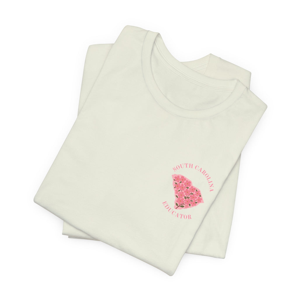 BELLA CANVAS-PINK DOGWOOD SC Educator-Unisex Jersey Tee