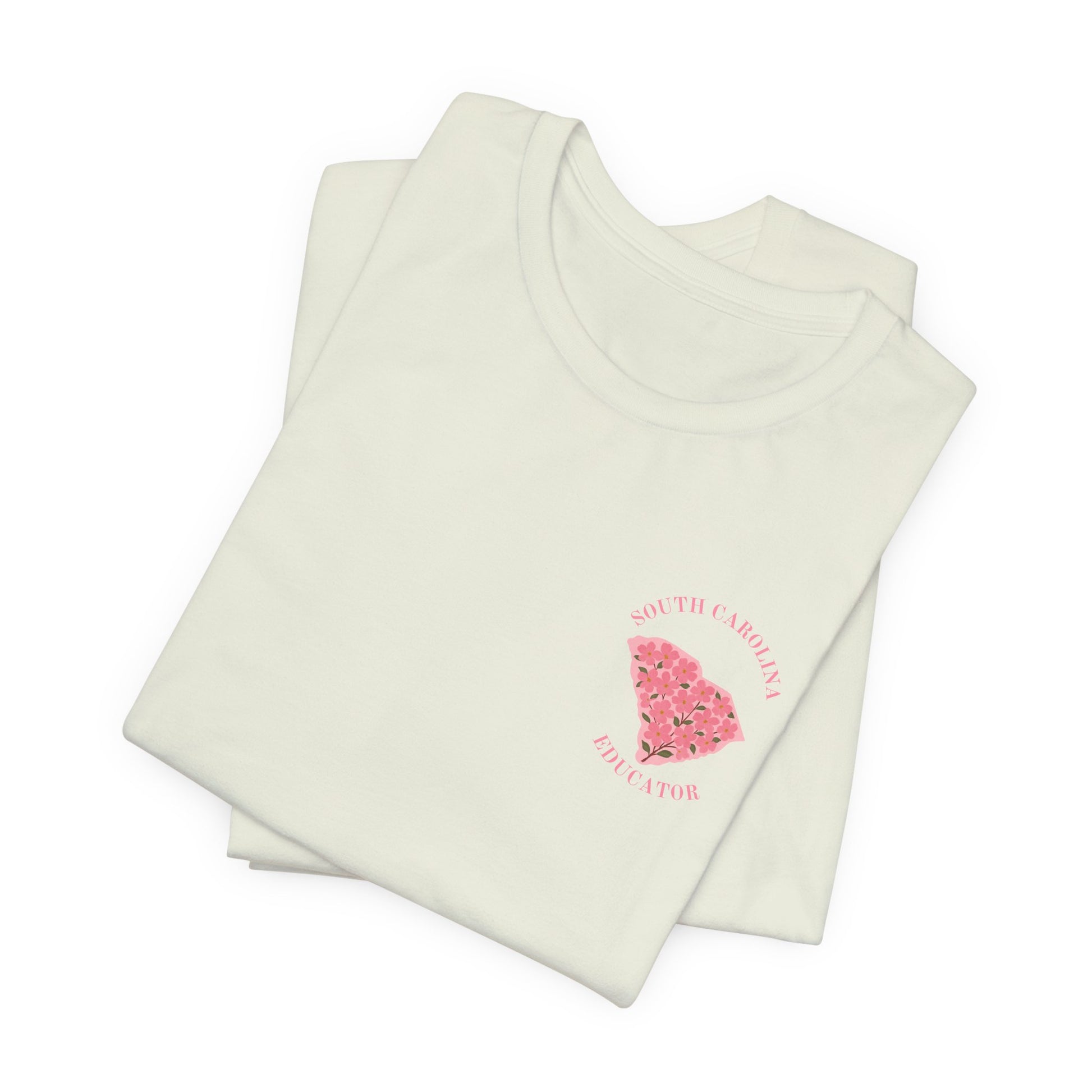 BELLA CANVAS-PINK DOGWOOD SC Educator-Unisex Jersey Tee