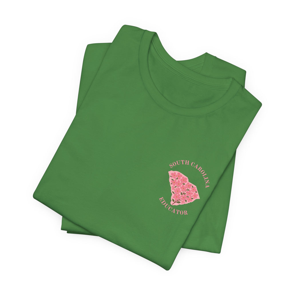 BELLA CANVAS-PINK DOGWOOD SC Educator-Unisex Jersey Tee