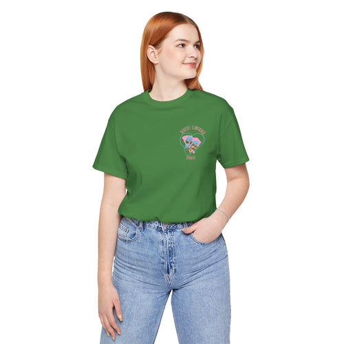 BELLA CANVAS Blue Hydrangea SC Nurse-Unisex Jersey Tee