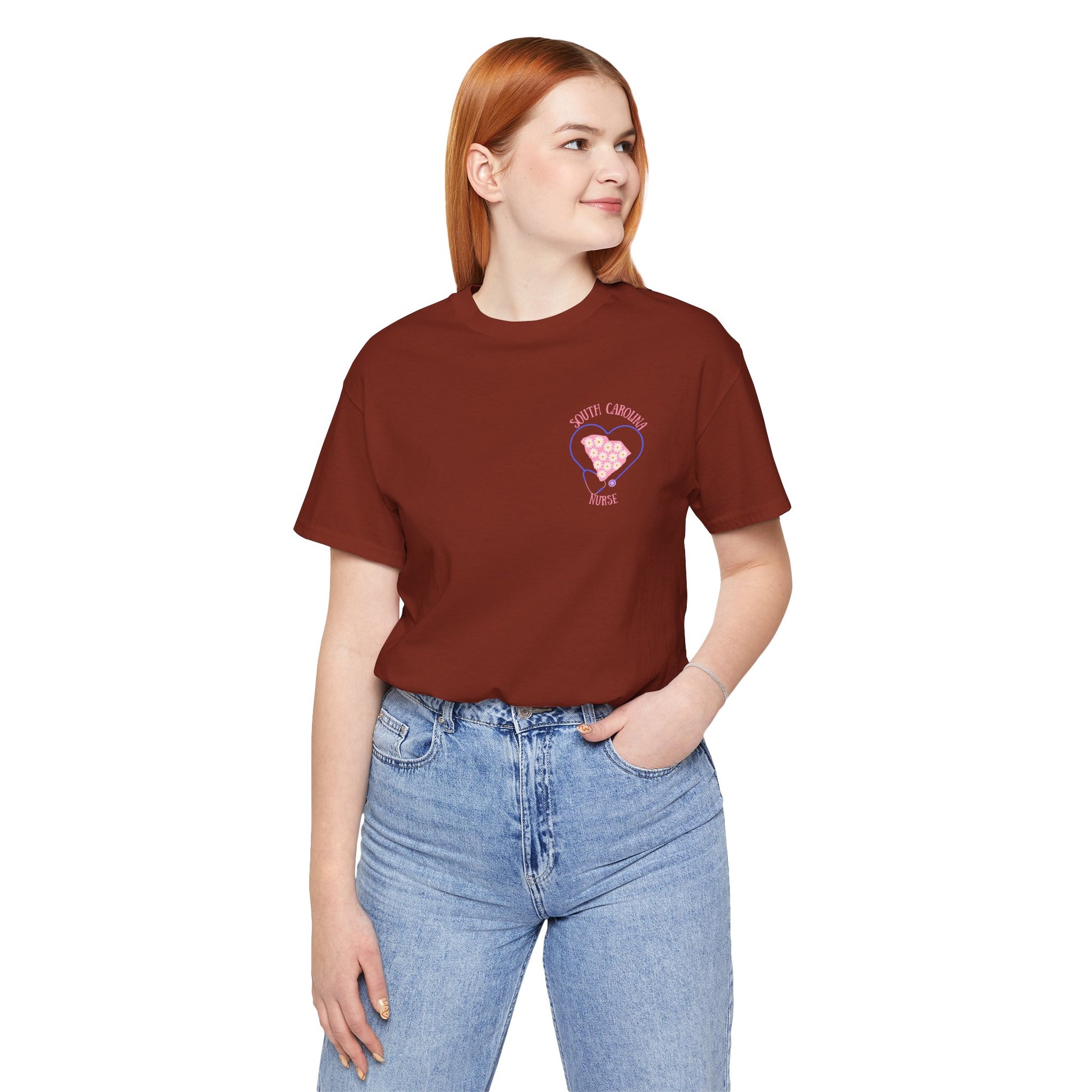 BELLA CANVAS-Daisy SC Nurse-Unisex Jersey Tee