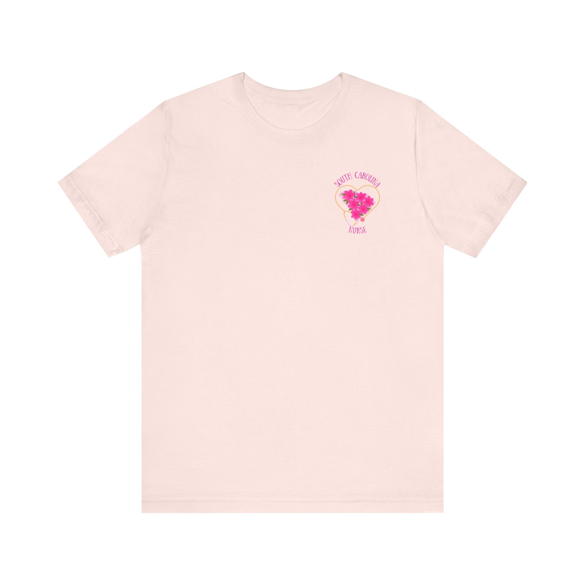 BELLA CANVAS Pink Azalea SC Nurse-Unisex Jersey Tee