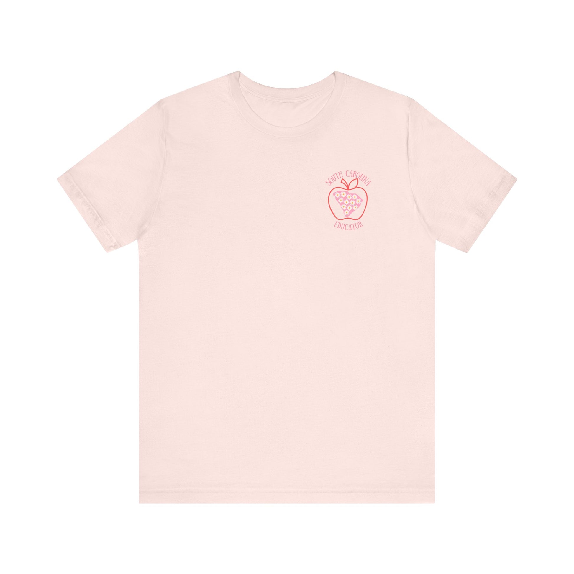 BELLA CANVAS-Daisy RED APPLE SC Educator-Unisex Jersey Tee