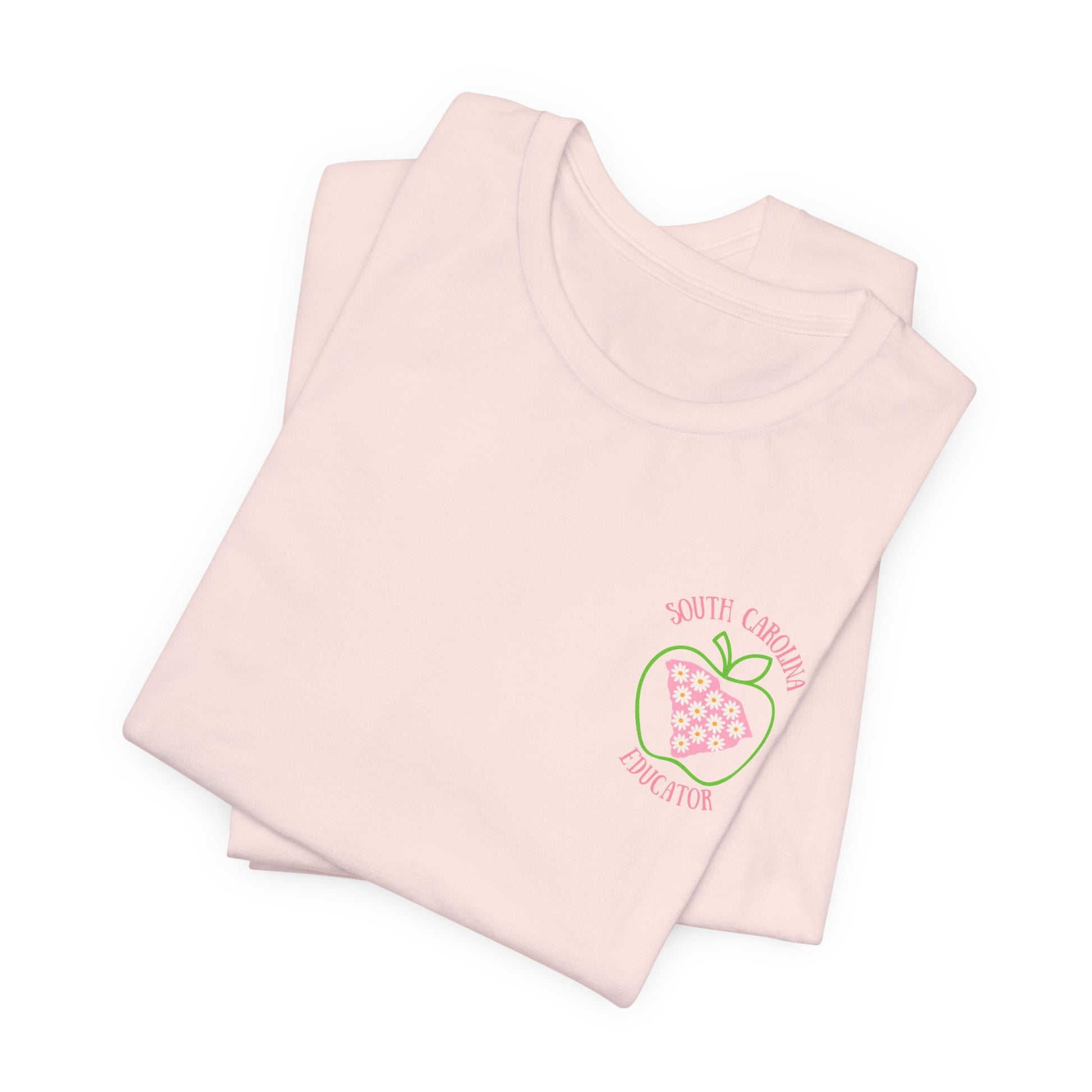 BELLA CANVAS-Daisy GREEN APPLE SC Educator-Unisex Jersey Tee