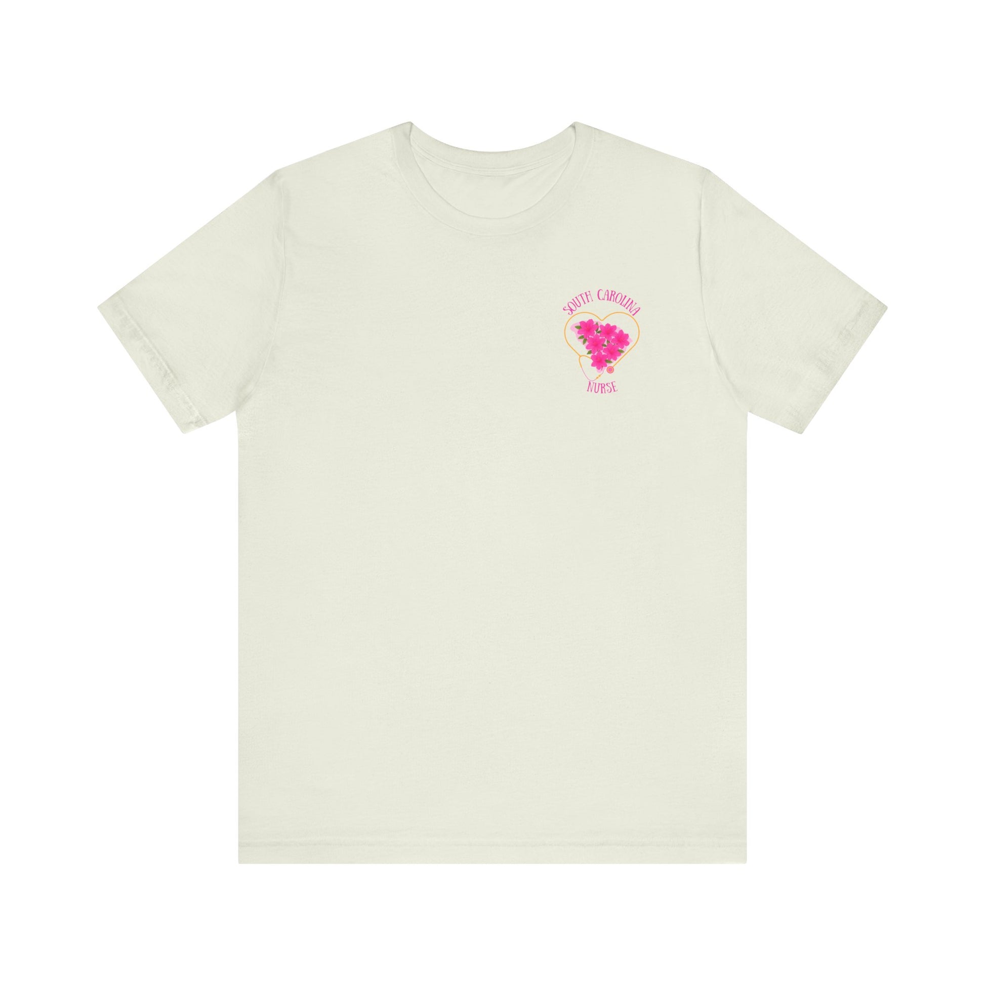 BELLA CANVAS Pink Azalea SC Nurse-Unisex Jersey Tee