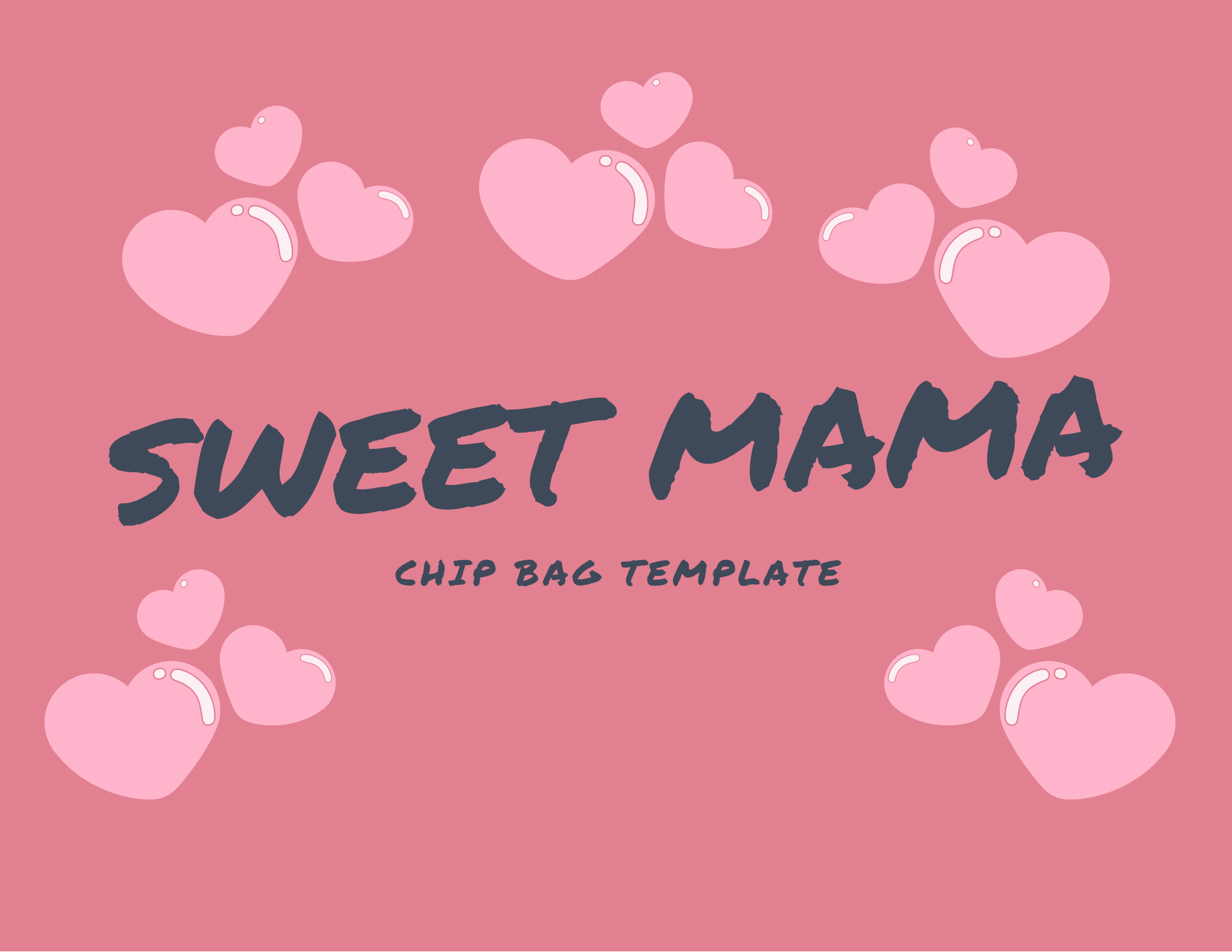 A Little Love for Mama-Chip Bag Design