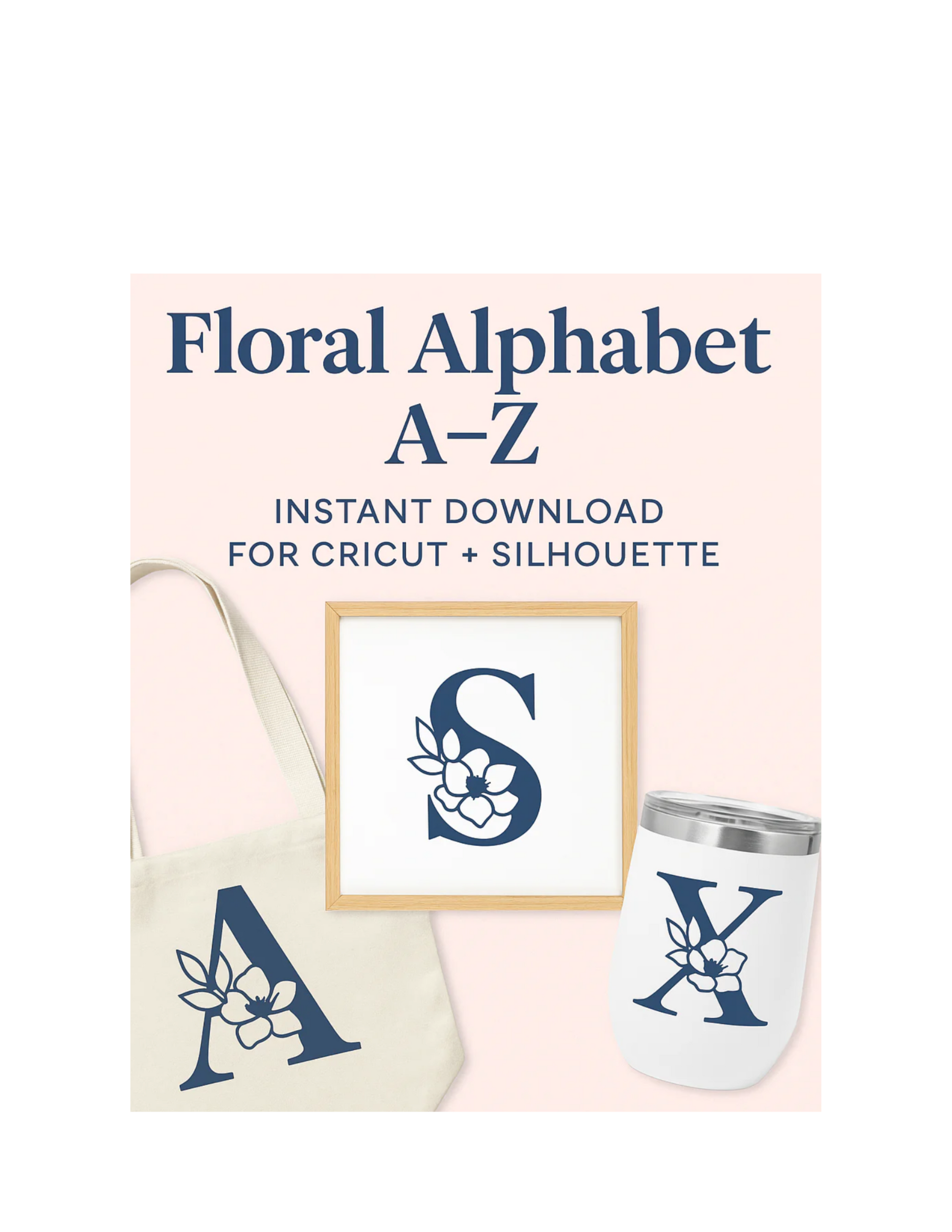MGGS Floral Alphabet Bundle